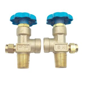 Cylinder Valve QF-2G Oxygen Valve for Gas Cylinders, 20 MPa, Compatible with Acetylene Tanks QF-15A QF-15C