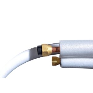Copper AC Connecting Pipe with Insulation (6.35mm x 9.52mm) for Yangzi Air Conditioners, Replaces YD-BKS-1P-190416-4