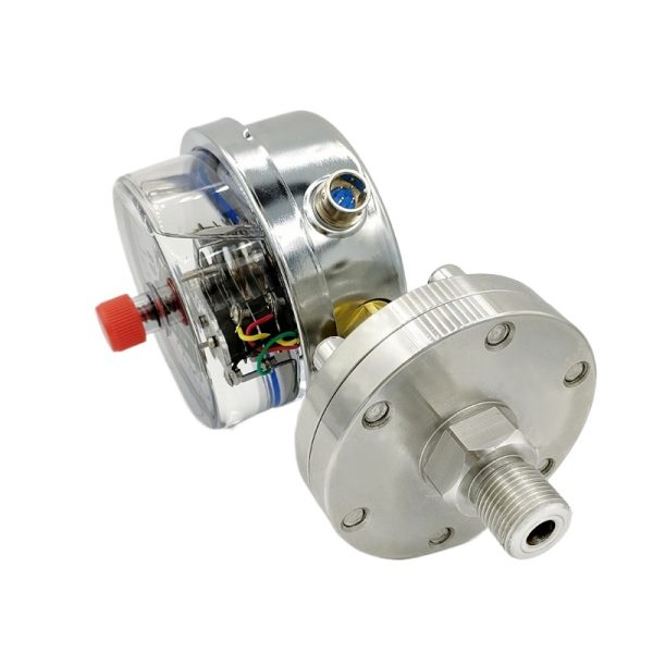 Diaphragm Pressure Gauge YNXCTP-100/ML (DN100, 0-6Mpa, 1.6 Accuracy, M20*1.5 Threaded Connection) - Изображение 2