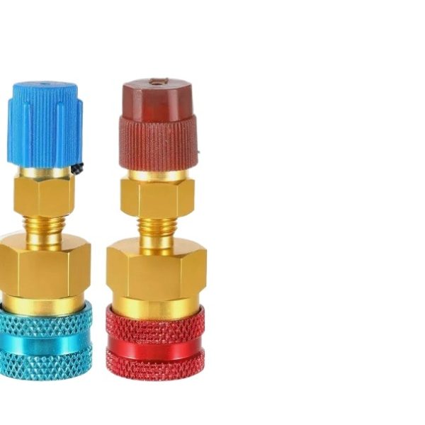 Automotive R1234yf to R134a AC Refrigerant Quick Coupler Adapters (High/Low Side Kit) for Automotive HVAC Systems - รูปภาพ 3
