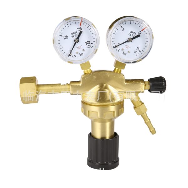 Yongjian AC-11 Acetylene Pressure Reducer Regulator Brass with Dual Gauges - รูปภาพ 3