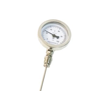 Bi-Metal Thermometer WSSF-481 (0-100°C) with Stainless Steel Universal Stem for HVAC Systems and Industrial Use