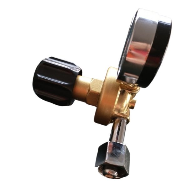 RUI-PU Industrial Grade Dual Gauge CO2 Pressure Reducer Regulator Brass Pressure Reducing Valve No Heating - Изображение 3