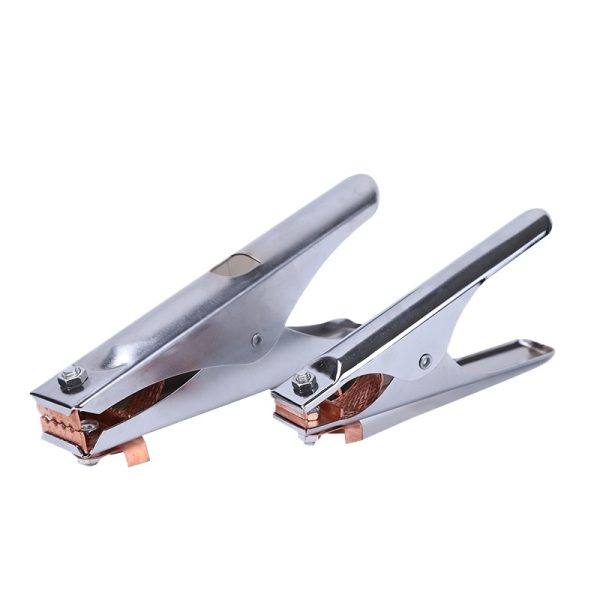 YUEPAI 300A Arc Welding Ground Clamp with Copper Jaws - Heavy Duty Electrode Holder for Welders & Grounding