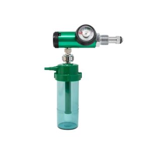 Medical Oxygen Pressure Regulator with Humidifier Bottle (0-15 Measuring Range) for CGA540 870 Standard Inlet