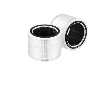 HEPA Air Purifier Filter Replacement with Activated Carbon for LEVOIT Core 200/200S Replaces Original Parts