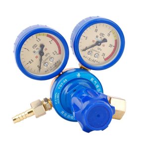 Flat Bottom Oxygen Pressure Reducer Regulator YQY-08 (0-25 MPa Measurement) for Oxygen Tanks