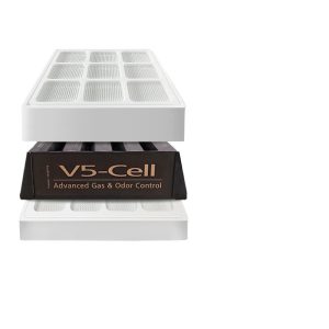 Replacement Air Filter Kit (3-piece set, V5-Cell Advanced Gas & Odor Control) for IQAir HealthPro 250