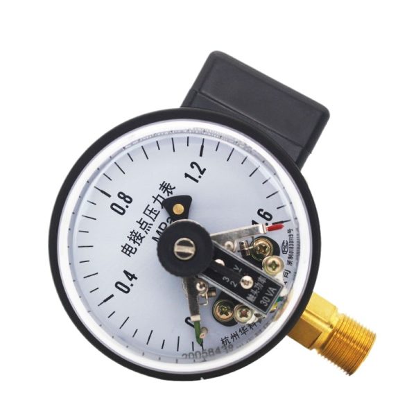 Yongyi YXC100 Radial Electric Contact Pressure Gauge 0-1.6MPa 220V/380V Controller for Water, Liquid, Oil, Gas Systems - Изображение 3