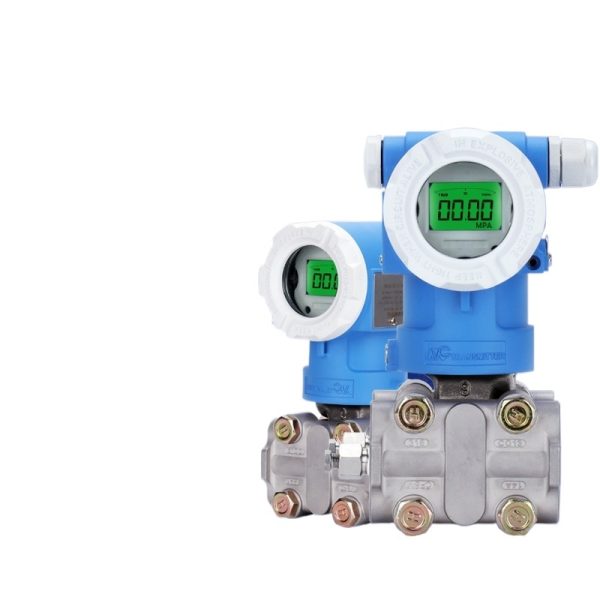 Mengchuan Instrument Differential Pressure Transmitter LCD 0.075 Accuracy (0-10mPa, Corrosion Resistant) for Hydropressure, Air, Oil Pressure, Mechanical System