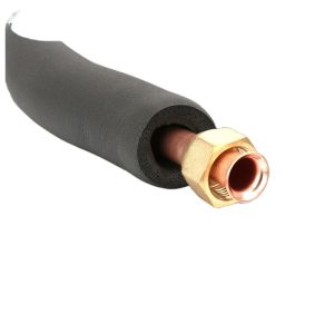 Duo-Tube Insulated Copper Line Set (6.35*0.6 & 9.52*0.6mm) for Split AC Systems - 3m Length - Compatible with Midea AC Units