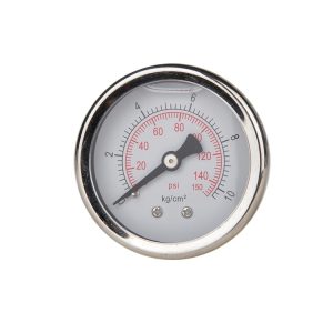 YN50Z Pressure Gauge (0-150 psi / 0-10 kg/cm²) for HVAC Systems, 50mm Dial, Replaces YBN50Z-10KG