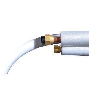 Universal Air Conditioner Copper Extension Tube (6.35*0.6 + 9.52*0.6mm) with Foam Insulation, Durable and Bend-Resistant for 1-HP AC Units