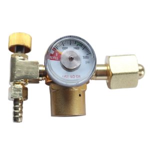 Argon Gas Pressure Regulator with PSI Gauge for Welding and Brazing
