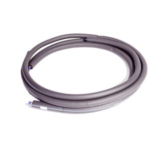 Insulated Copper Tubing Line Set (6.35*0.6mm + 9.52*0.6mm) for 1HP Air Conditioner Outdoor Unit
