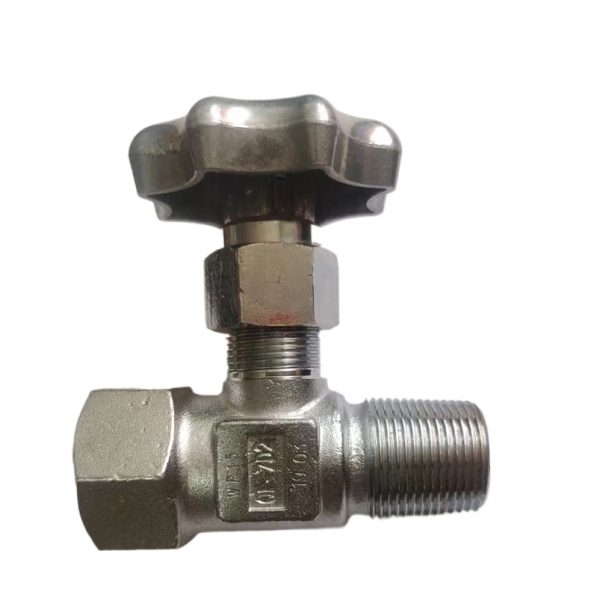 High Pressure Gas Cylinder Valve QF-35C with WP15 Pressure Gauge for Oxygen Tank, CO2 Cylinder, Soda Machine - Imagem 3