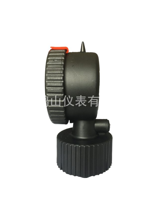 GWANSHAN Y-PP60 Diaphragm Pressure Gauge (0-140 PSI / 0-10 kg/cm2, 63mm dial) for Corrosive Media - 이미지 2