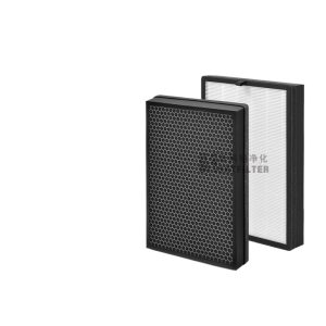 HEPA Activated Carbon Air Purifier Filter Replacement for COLZER BKJ-33 Air Purifier