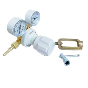 Oxygen Pressure Regulator G3/4 W21.8 Acetylene Propane LPG Pressure Reducing Valve for Gas Cylinders