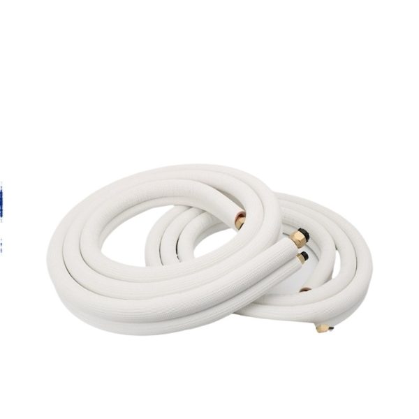 Pure Copper Air Conditioner Connecting Tube TP2 Purple Copper with Double Layer Insulation for 1P-5P Universal HVAC Systems