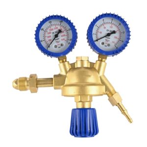 Italian Type Oxygen Regulator Pressure Gauge (2.5-25 MPa Input, 1.25 MPa Output) for Welding & Cutting