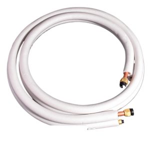 Universal Insulated Copper AC Connecting Tube (6.35mm x 0.6mm + 15.88mm x 0.7mm) for Split and Mini-Split Systems