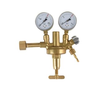 ZINSER Oxygen Pressure Regulator (2.5-25 MPa Inlet, 1.25 MPa Outlet) for High Pressure Gas Systems
