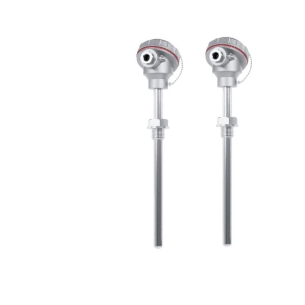 Industrial K-Type Thermocouple Temperature Sensor (High Temperature, Accurate Measurement) with Connector for Water, Oil, Gas, Liquid Applications
