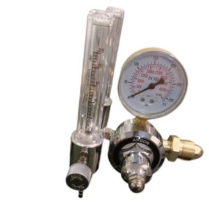 Dual Tube Argon Gas Regulator with Double Flow Meter for TIG Welding, Pressure Reducer for Export