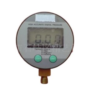 High Accurate Digital Pressure Gauge (Range: 0-100PSI, 0-7Bar, 0-7Kg/cm², 0-700KPa) for Tire Pressure Testing, HVAC Systems & Automotive Maintenance