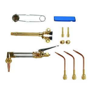 Oxygen Acetylene Welding Cutting Torch Kit (HVAC/Industrial Use) for Welding, Cutting, Heating