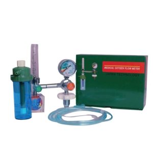 Medical Oxygen Flow Meter with Regulator and Humidifier (0-25 MPa Input, 1-10 L/min Output) for Hospital & Home Use