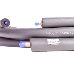 Purdue Copper HVAC Line Set (2P x 3M) with Insulation for Air Conditioners and Heat Pumps