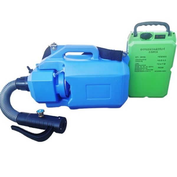 Portable Lithium Battery ULV Fogger (Model ULV-5, 24V/15Ah) with 5L Tank for Disinfection and Pest Control, Replaces PD2209 Battery - Imagem 2