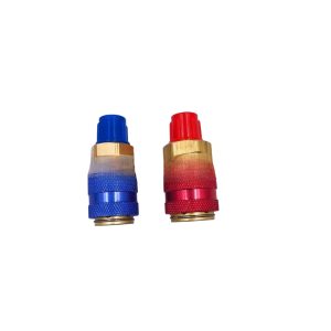 R134a Quick Coupler Set QC-12 (QC-M, QC-MH) for Automotive A/C Refrigerant Charging