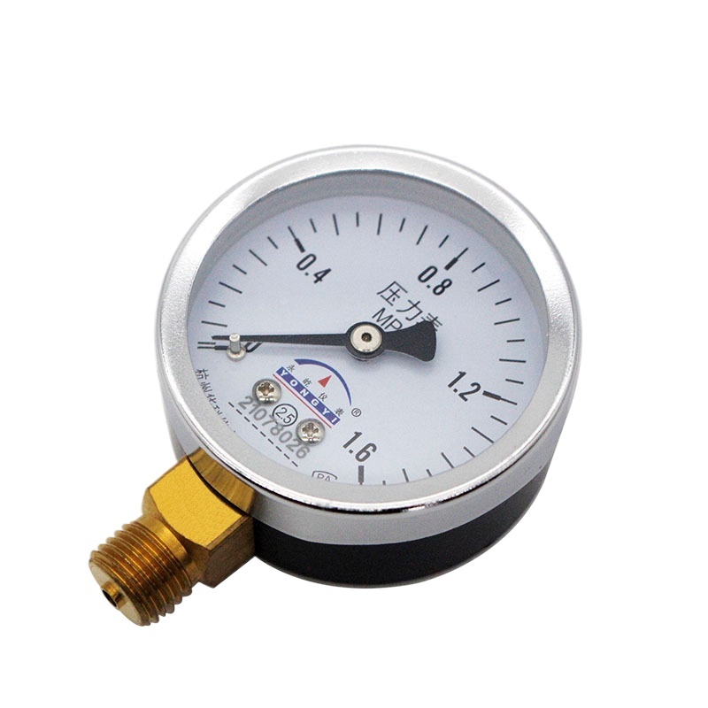 Hongke Yongyi Y60 Radial Pressure Gauge 0-1.6MPa for Water, Oil, Air & Vacuum Systems - Image 3