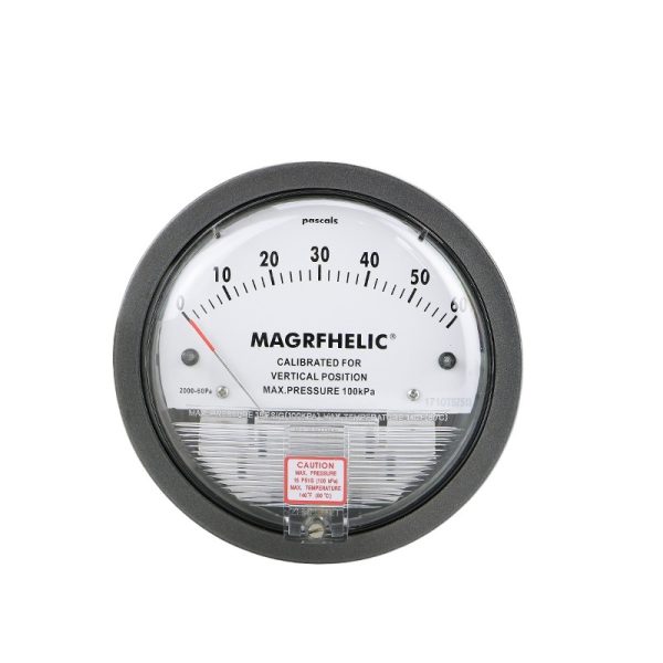 MAGRFHELIC TE2000 Micro Differential Pressure Gauge (0-60Pa, Max 100kPa)
