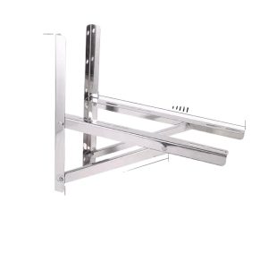 Durable Stainless Steel Air Conditioner Wall Mounting Bracket (410mm x 460mm x 330mm) for 1P-3P Outdoor Units