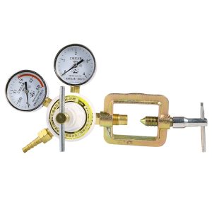 YQE-03 Acetylene Gas Pressure Reducer with Shockproof Gauge for Welder