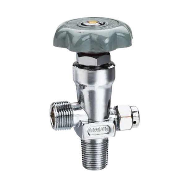 Durable Brass Cylinder Valve CGA580 (WP15) for Argon/Oxygen Cylinders - Изображение 4