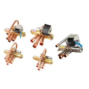 SANHUA SHF Series Four-Way Reversing Valve HVAC Component for Room, Unitary, and Central Air Conditioners Replaces 06 Four-Way Reversing Valve
