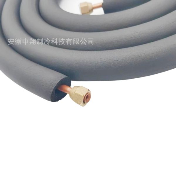 Universal R410A/R22 HVAC Copper Refrigeration Line Set (6 10 12mm) with Threaded Nuts and Nano-Coating for Air Conditioners and Heat Pumps, Replaces Traditional Copper Pipes - 이미지 3