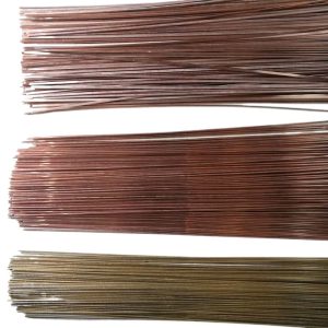 Phosphor Copper Brazing Rod Flat and Round Wire L201 BCUP93 for Refrigerator Air Conditioner Copper Pipe Welding