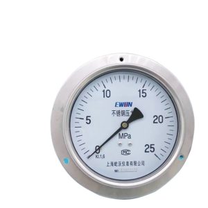 Axial Pressure Gauge Y153BF (0-25 MPa, 1.6 Accuracy) for Industrial HVAC Systems
