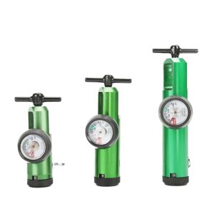 CGA540 Oxygen Pressure Regulator Pin Index with Gauge (0-15/0-2000 psi) for Medical Use WQ-001