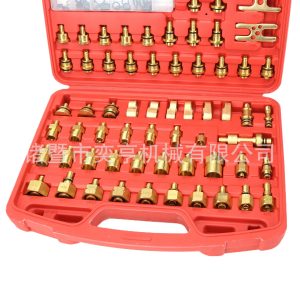 Automotive AC Leak Detection Kit (77-Piece, Copper) for Vehicle AC Repair and Leak Testing