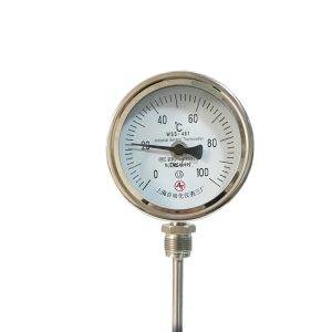 Universal Industrial Bimetal Thermometer WSS-481 (0-100°C) for HVAC Systems