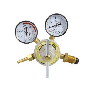 Full Brass Propane Pressure Regulator YQW-01 (0.02-0.15MPa Outlet, 40m³/h Flow) for Propane Gas Systems