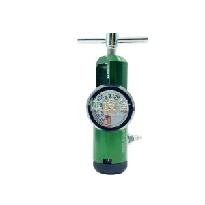 CGA870 Medical Oxygen Regulator Flow Meter for Oxygen Tanks, Drop-Type Pressure Reducer with 0-15LPM Flow