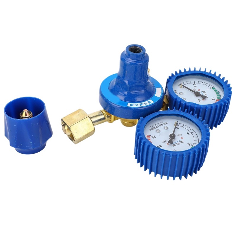 Vibration-Proof Oxygen Pressure Regulator (2.5-25 MPa, 1.25 MPa Outlet, 40-50 m³/h) Double Stage Oxygen Tank Bottle Pressure Reducer for Welding Systems - Image 3